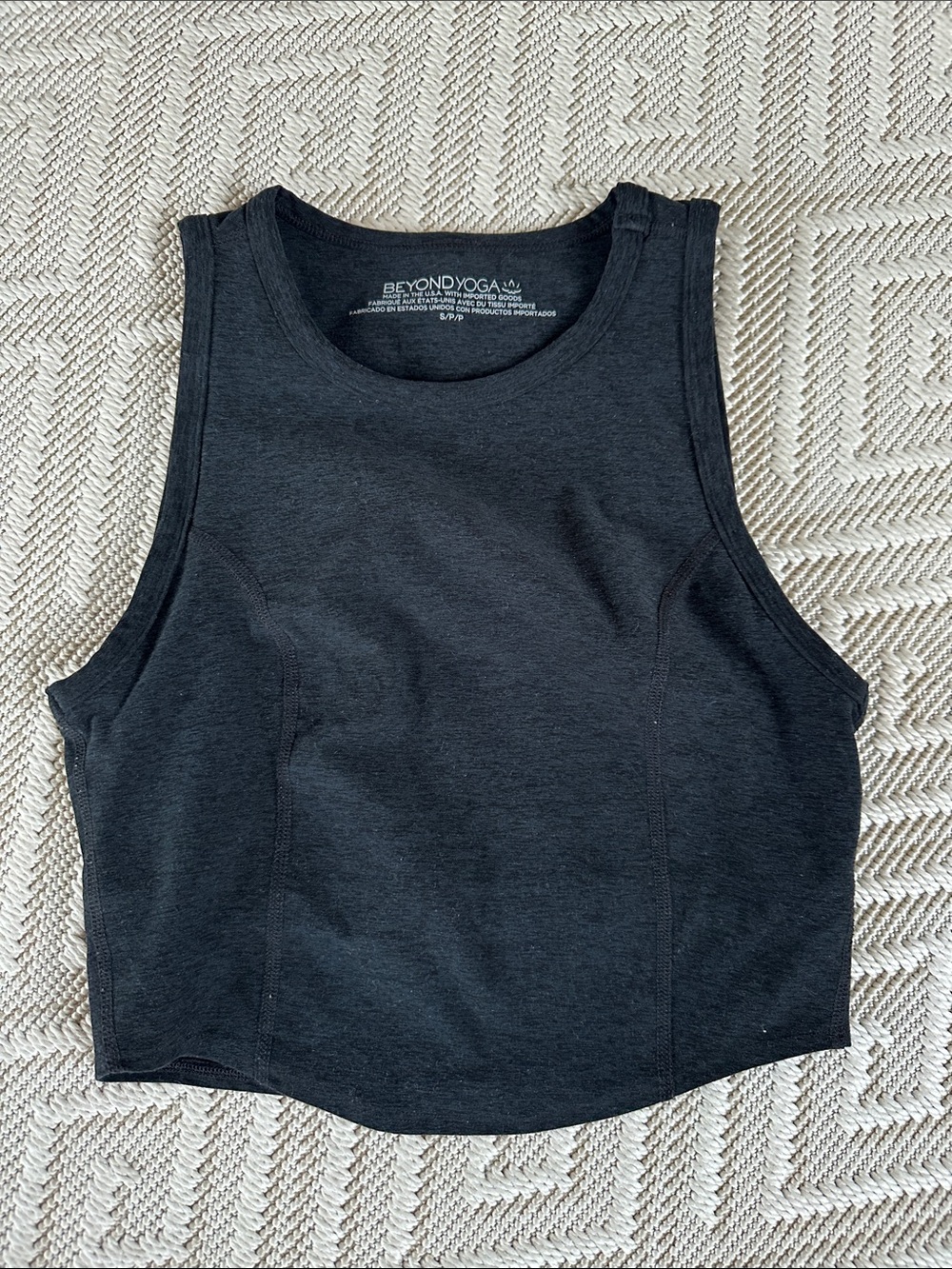 Beyond Yoga Spacedye Motivate Cropped Tank